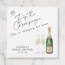 Etiquetas Para Lembrancinhas Festa de noivado com champanhe