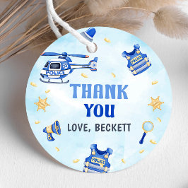 Etiquetas Para Lembrancinhas Festa de primeiro aniversario do Garoto Policial