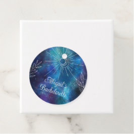 Etiquetas Para Lembrancinhas Festa de solteira de Aquarela Mística