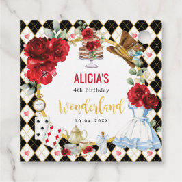 Etiquetas Para Lembrancinhas Festa do Chá Maluca Alice no País das Maravilhas V