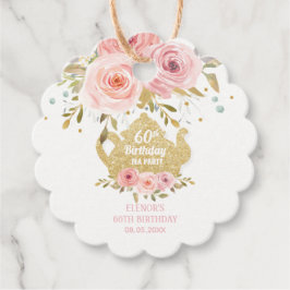 Etiquetas Para Lembrancinhas Festa Floral Chic Blush Cha Aniversário Obrigado