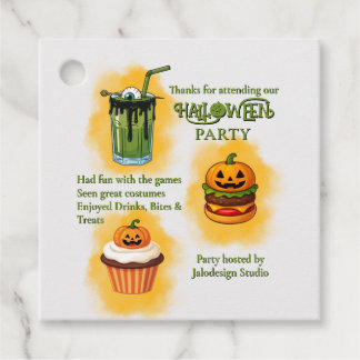 Etiquetas Para Lembrancinhas Festa moderna de Halloween corporativa e fofa