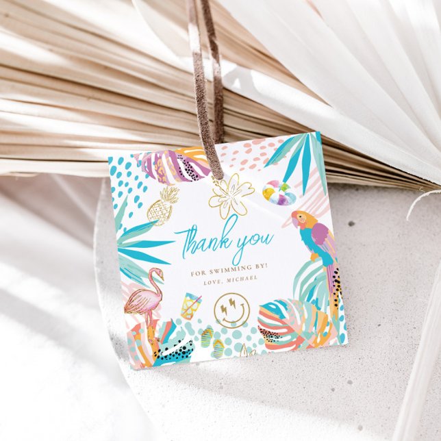 Etiquetas Para Lembrancinhas Festa Tropical Custa (Criador carregado)