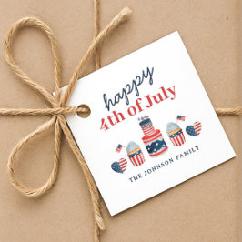 Etiquetas Para Lembrancinhas Festa Vermelha E Branco E Azul 4 De Julho