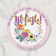 FIESTA Rosa Abacate Folkart Flores Personalizado