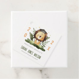 Etiquetas Para Lembrancinhas Filiação Personalizada De Folhagem De Leão Para Cr