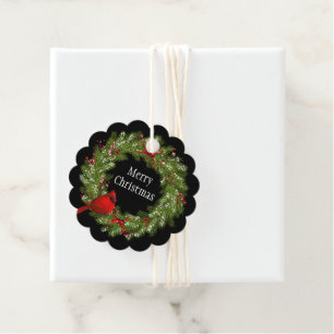 Etiquetas Para Lembrancinhas Fita de presente de Natal