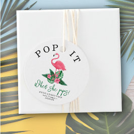 Etiquetas Para Lembrancinhas Flamingo rosa - Pop! Quando ela pop!