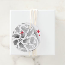 Floco de neve de inverno escandinavo moderno