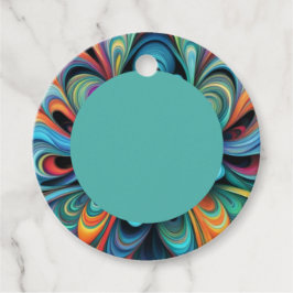 Etiquetas Para Lembrancinhas Flor Colorido Boho