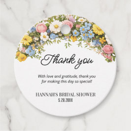 Etiquetas Para Lembrancinhas Floral Tea Party Bridal Shower Favor Tag