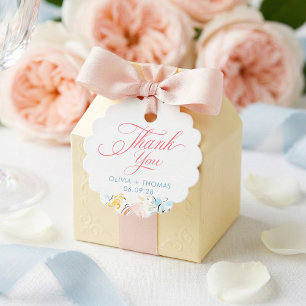 Etiquetas Para Lembrancinhas Flores Pastel Elegantes e Caprichosas Agradeciment