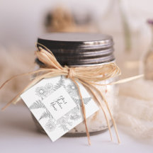 Flores Simples Pretas e Brancas Desenhadas Floral