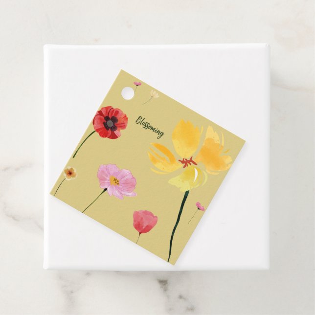 Etiquetas Para Lembrancinhas Florescendo (In Situ)