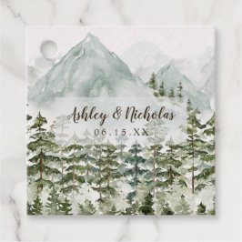 Etiquetas Para Lembrancinhas Floresta e Natureza das Montanhas