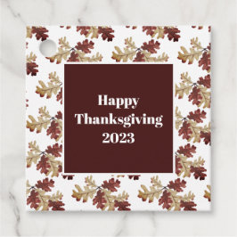 Etiquetas Para Lembrancinhas Folhagem do outono russo deixa outono no dia de gr