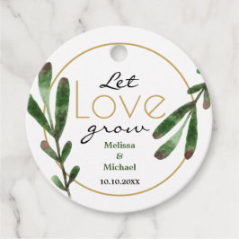 Etiquetas Para Lembrancinhas Folhas Verdes Deixam O Amor Crescer Casamento Obri