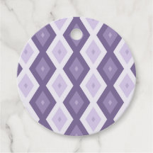 Formas de diamante de lavanda