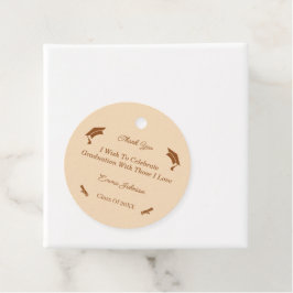 Etiquetas Para Lembrancinhas Formatação Personalizada Simples Castanho E bege