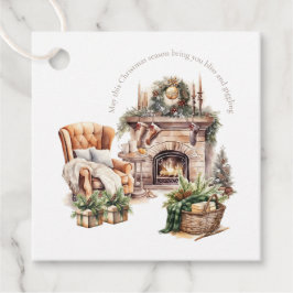 Etiquetas Para Lembrancinhas Foto Cozy Personalizada Natal