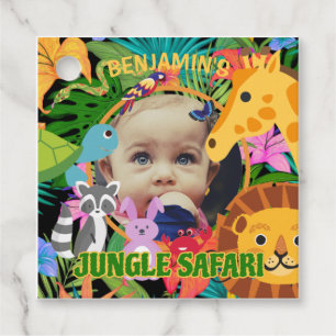 Etiquetas Para Lembrancinhas Foto de bebê personalizada fofinha para animais d