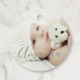Etiquetas Para Lembrancinhas Foto Personalizada com Nome e Texto Personalizados