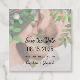 Etiquetas Para Lembrancinhas Fotografia de Verdura Casamento Salvar a Data