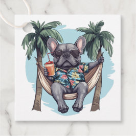 Etiquetas Para Lembrancinhas French Bulldog In Hawaiian Top