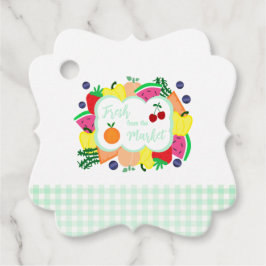 Etiquetas Para Lembrancinhas Fresh From The Market Bridal Shower