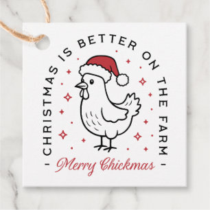 Etiquetas Para Lembrancinhas Galinha Feliz País de Natal animal fazenda engraça