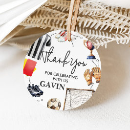 Etiquetas Para Lembrancinhas Game On Soccer Birthday