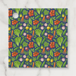 Etiquetas Para Lembrancinhas Garden-Fresh Deep Navy