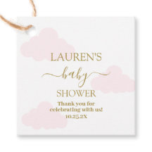 Garota Chá de fraldas das Nuvens Rosa