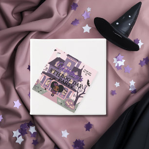 Etiquetas Para Lembrancinhas Garota Gótica Roxa e Pobre Aniversário