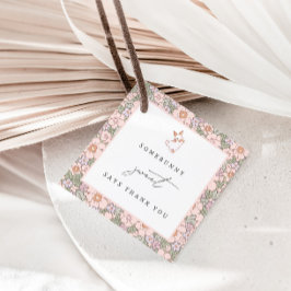 Etiquetas Para Lembrancinhas Garotas Primavera Páscoas Bonitas Obrigado