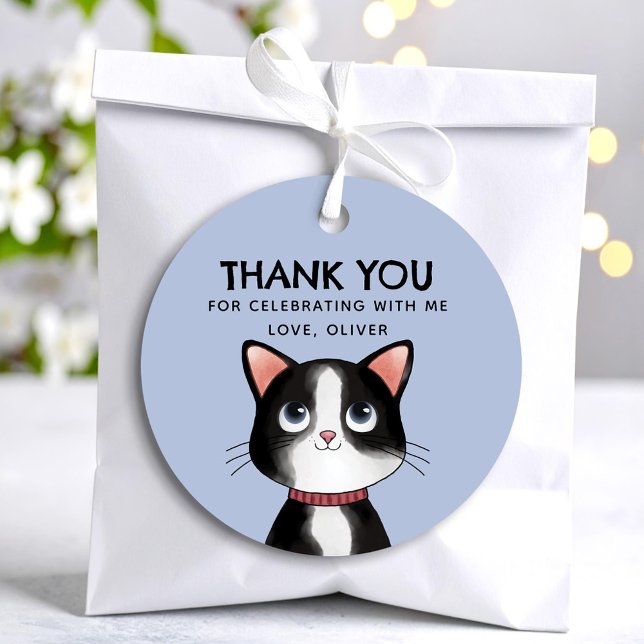 Etiquetas Para Lembrancinhas Gatinho obrigado (Criador carregado)