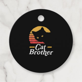 Etiquetas Para Lembrancinhas Gato Brother Vintage Style Retro Gift Para Gato De