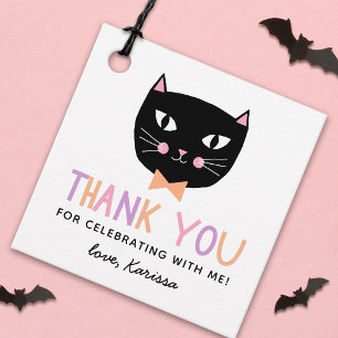 Etiquetas Para Lembrancinhas Gato Preto Cachorro Pastel Halloween Aniversário
