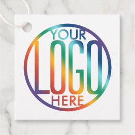 Etiquetas Para Lembrancinhas Gerador de códigos QR e Logotipo comercial mínimo