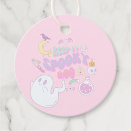 Etiquetas Para Lembrancinhas Ghost e Gang Pastel no Dia das Bruxas