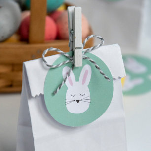 Etiquetas Para Lembrancinhas Gift de coelho da Páscoa doce
