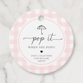 Etiquetas Para Lembrancinhas Gingham Gingham Umbrella Pop Quando Pop