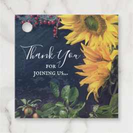 Etiquetas Para Lembrancinhas Girassóis e ardósia Chá de fraldas russo