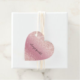 Etiquetas Para Lembrancinhas Girly Pink Glitzy Glitter Sparkle