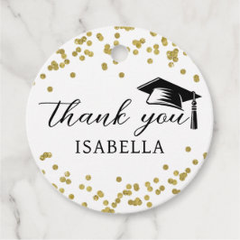 Etiquetas Para Lembrancinhas Graduação Da Poeira Da Glitter Confetti Obrigado