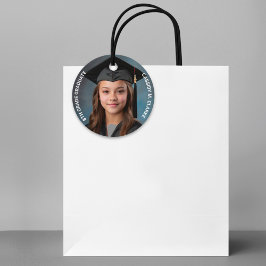 Etiquetas Para Lembrancinhas Graduação de Foto Minimalista do 8º ano