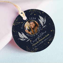 Etiquetas Para Lembrancinhas Graduação de Parabéns Dourados Elegante