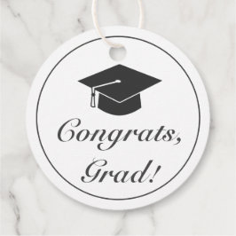 Etiquetas Para Lembrancinhas Graduação Gradua Preto Branco Minimalista Moderno