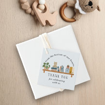 Guarde-Os Chá de fraldas Azul-