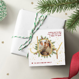 Etiquetas Para Lembrancinhas Guirlanda de galhos de pinheiro alegre da moda Nat